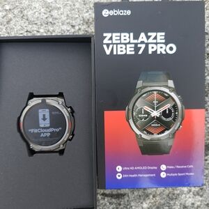 Vibe 7 Pro Smartwatch - Black